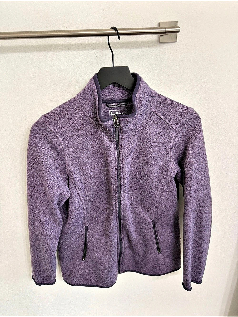 L.L.Bean Women's Medium Sweater Fleece Full-Zip Jacket